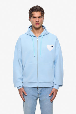 Kth Heart Zipper Hoodie