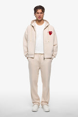 Kth Heart Zipper Hoodie