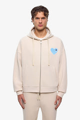 Kth Heart Zipper Hoodie