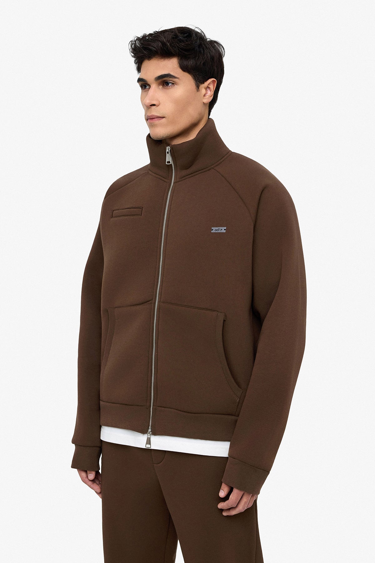 Front Pocket Zipper Jacket