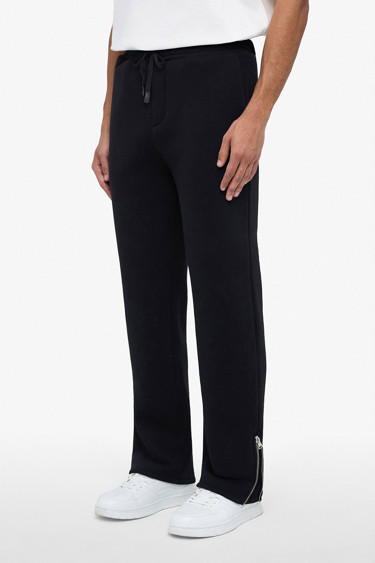 Zipper Leg Jogger