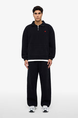 Stripe Quart Zip Sweat