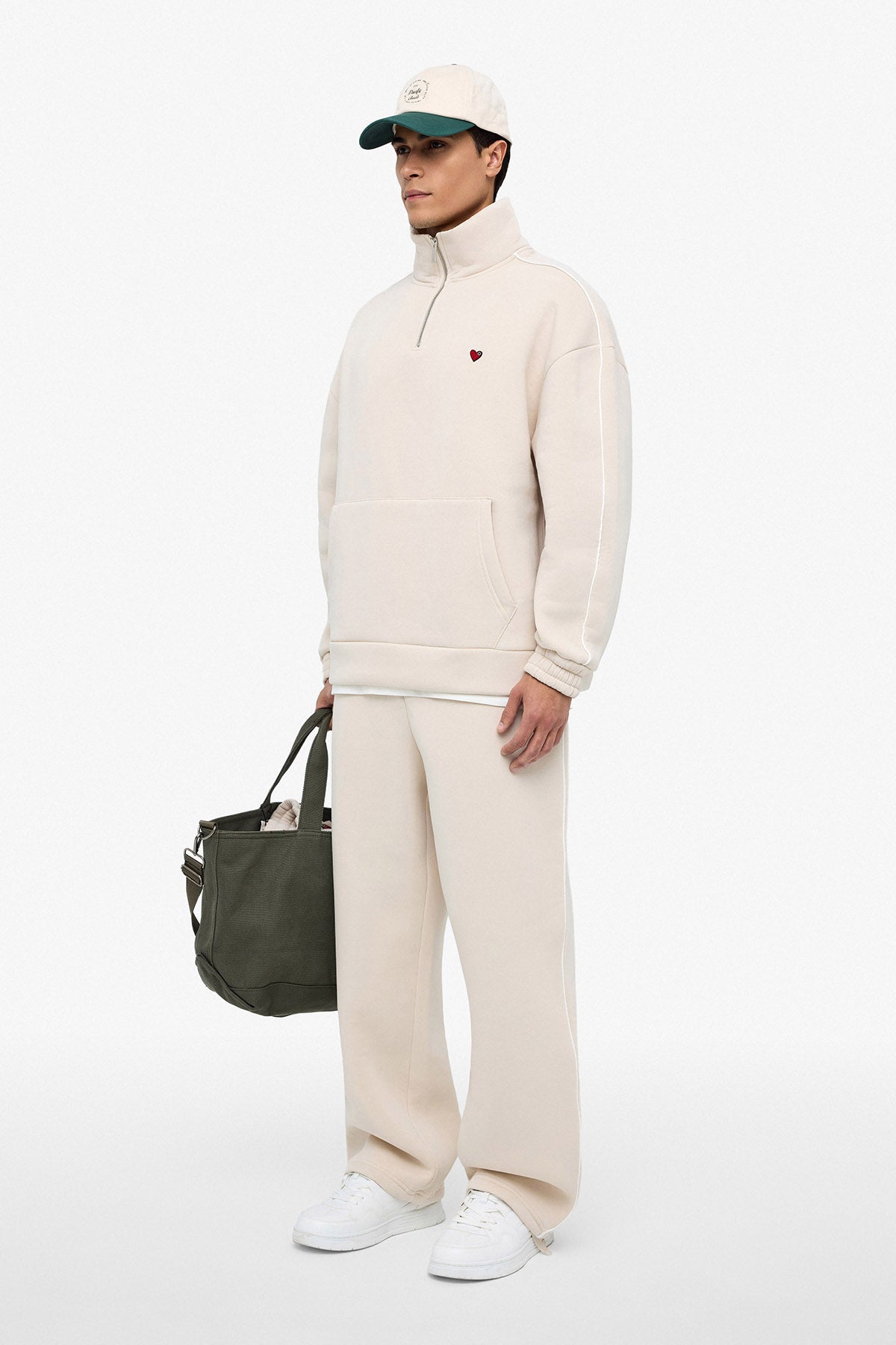 Stripe Baggy Jogger Pants