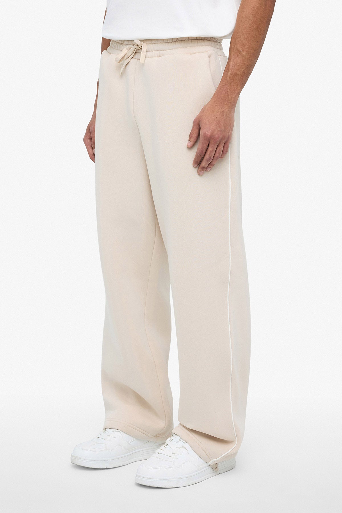 Stripe Baggy Jogger Pants