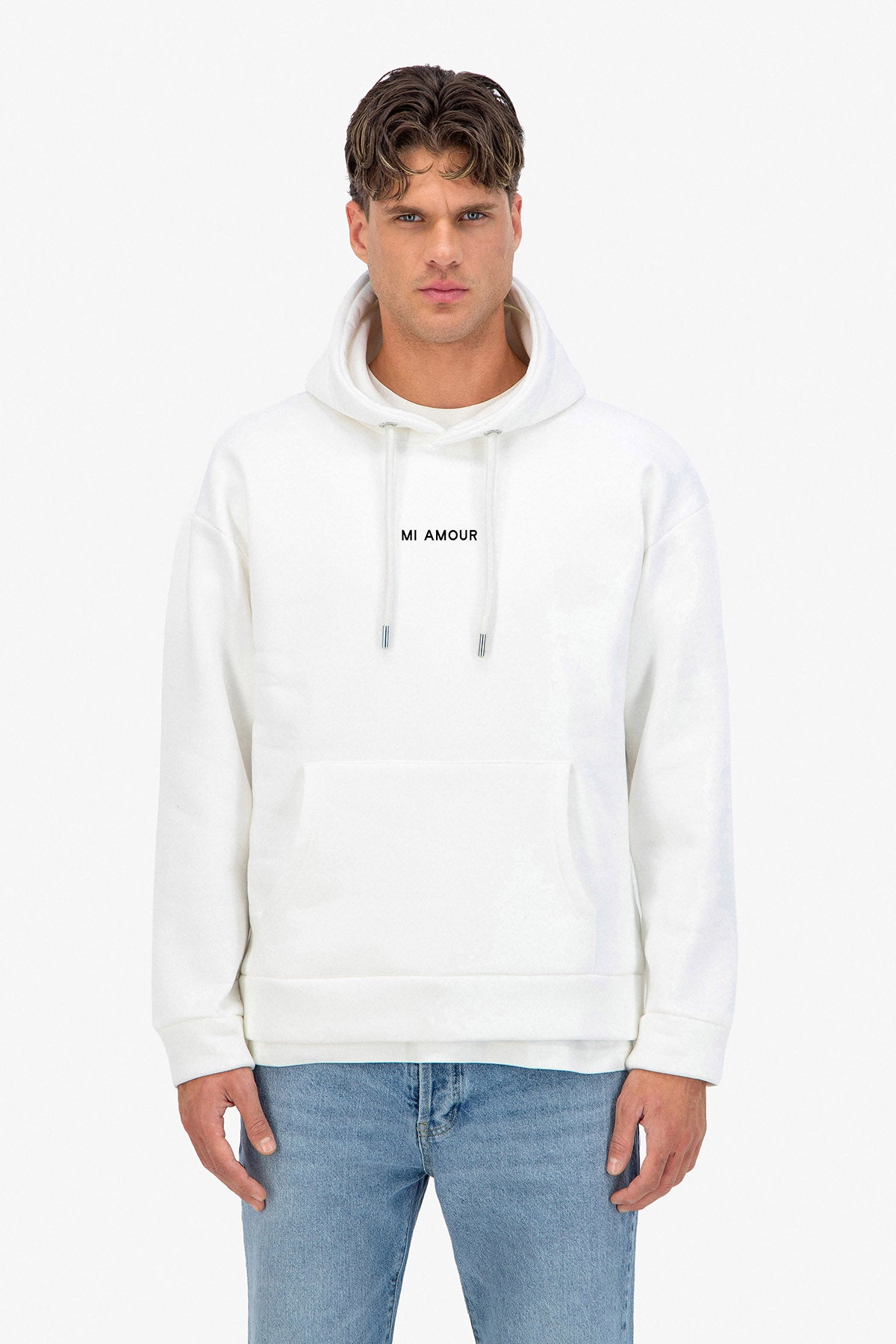 Mi Amore Print Hoodie