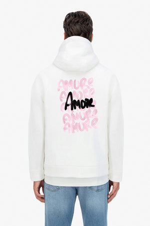 Mi Amore Print Hoodie