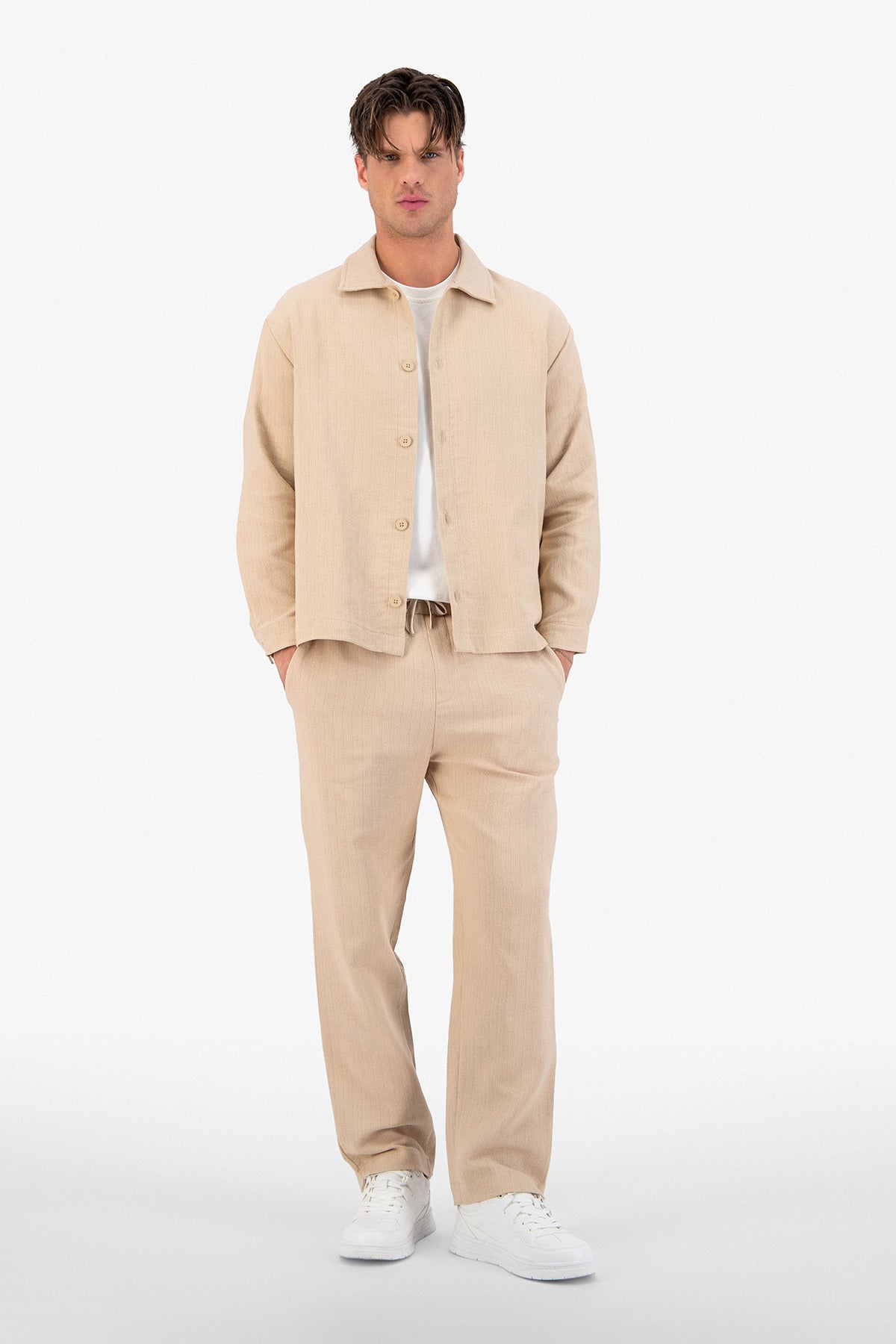 Sense Jacquard Button Shirt