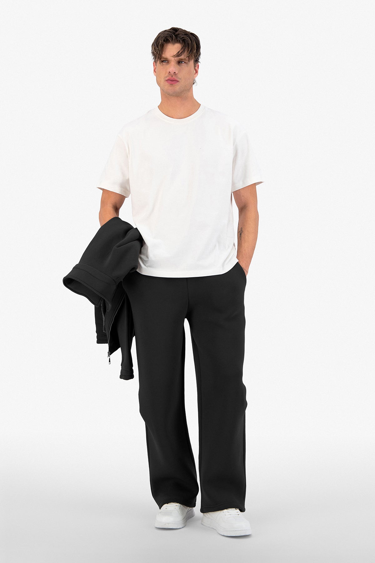 Neoprene Effect Jogger