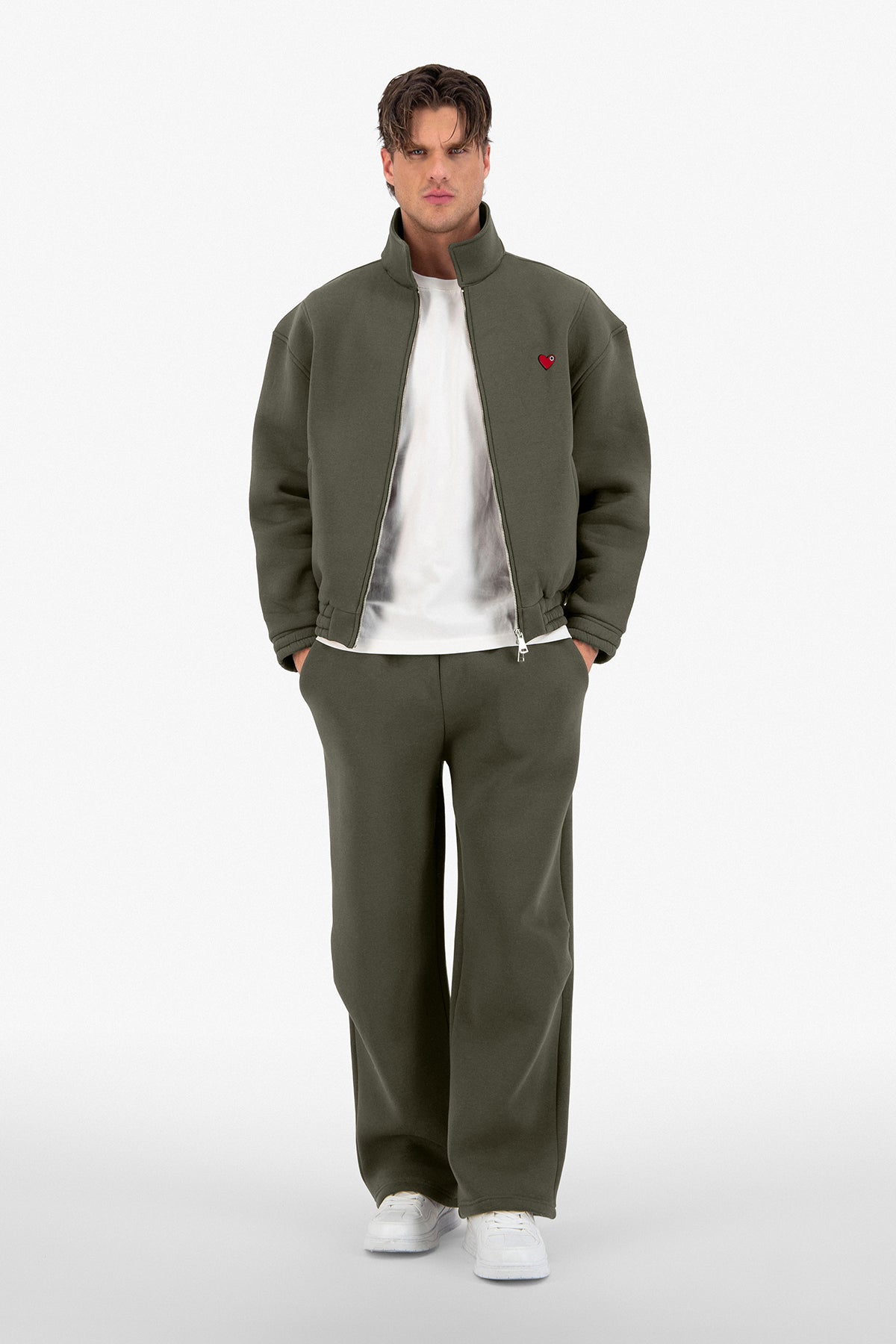 Neoprene Effect Jogger