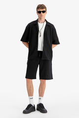 JACQUARD BUTTON SHIRT