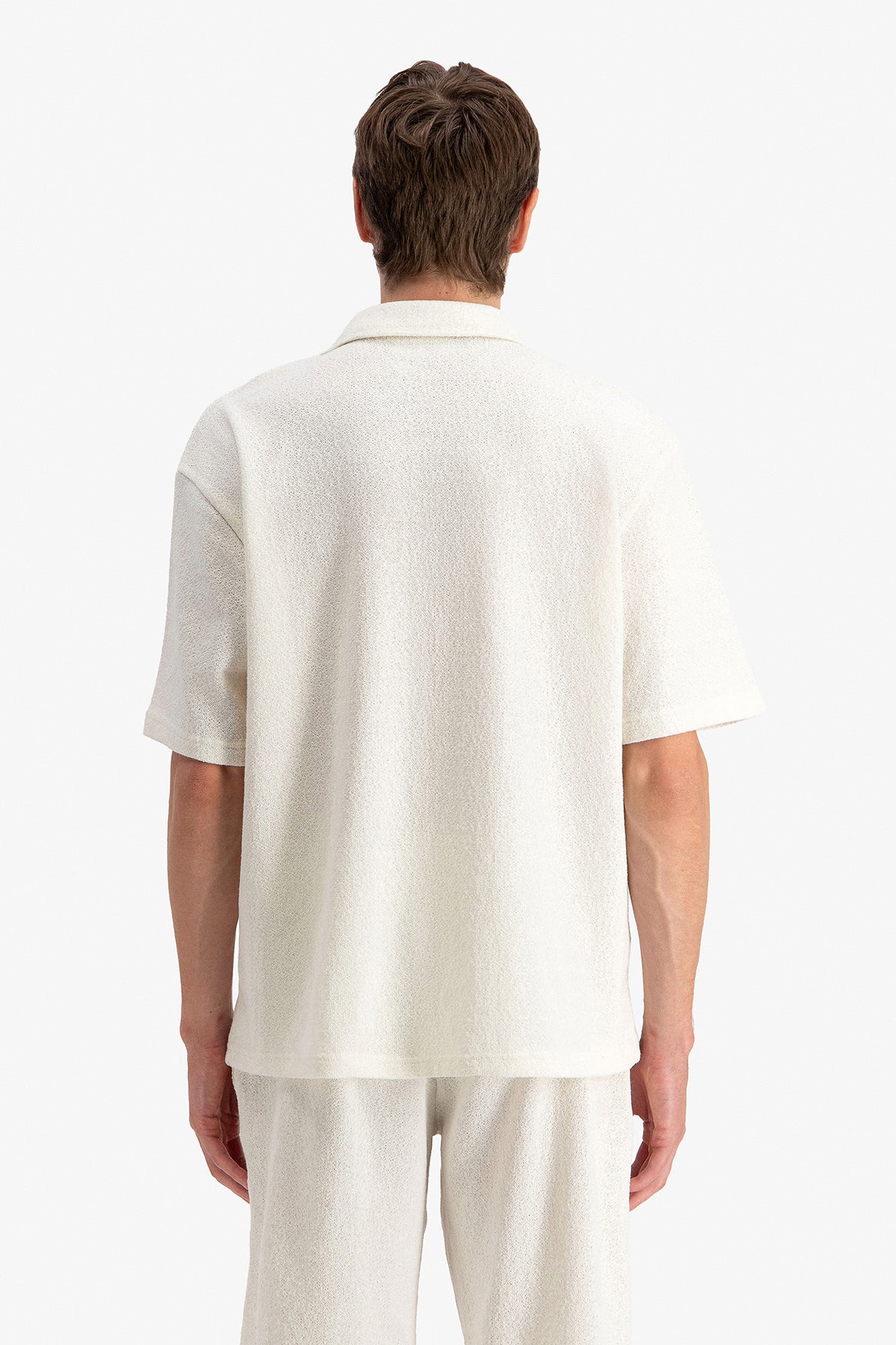 JACQUARD BUTTON SHIRT