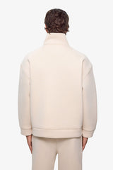 Puff Heart Quarter-Zip Sweatshirt