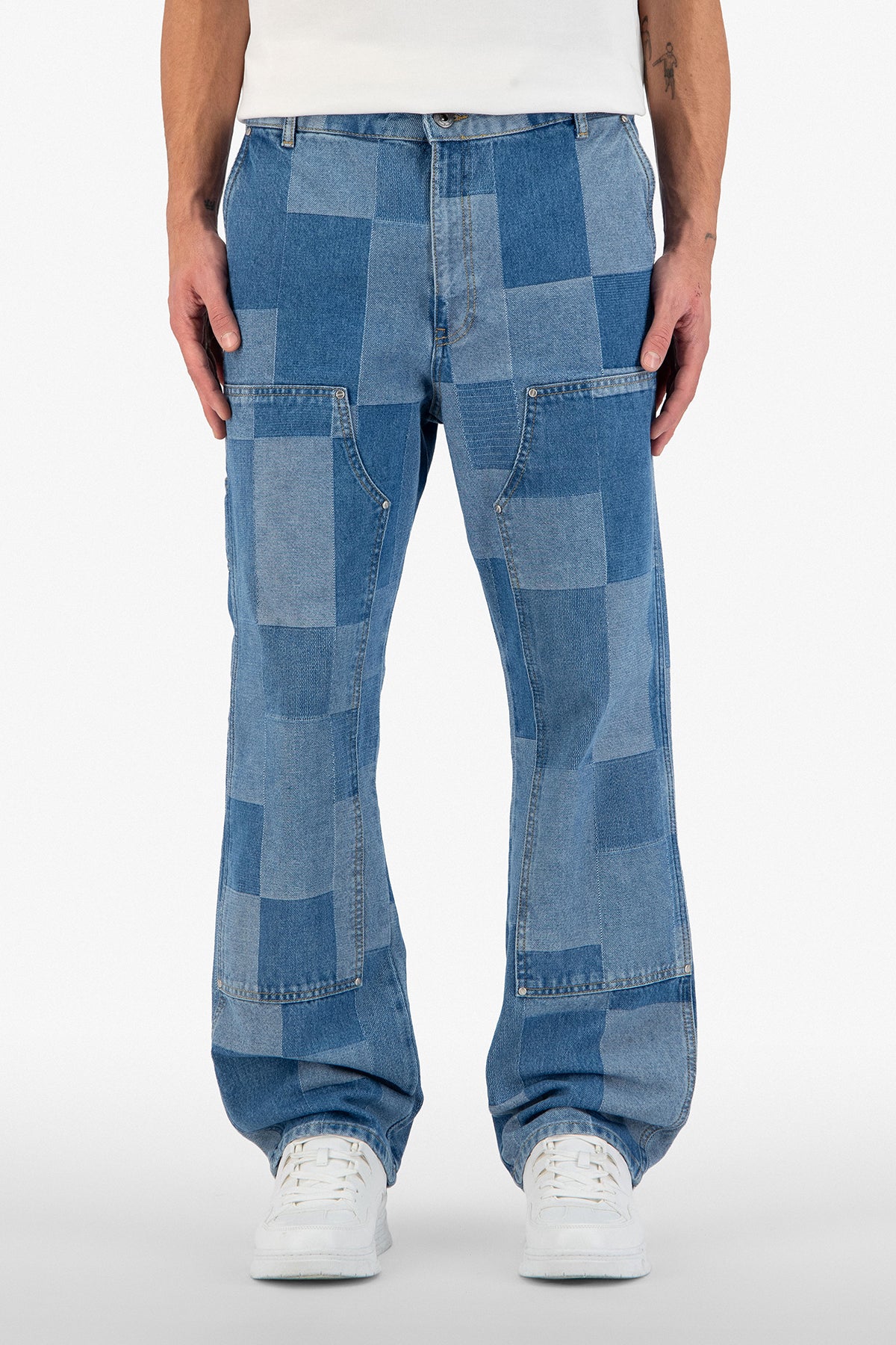Square  Worker Denim Pant