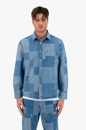 Square Worker Denim Jacket