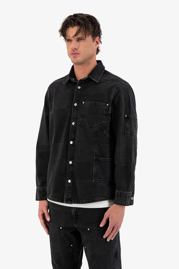 Square Worker Denim Jacket