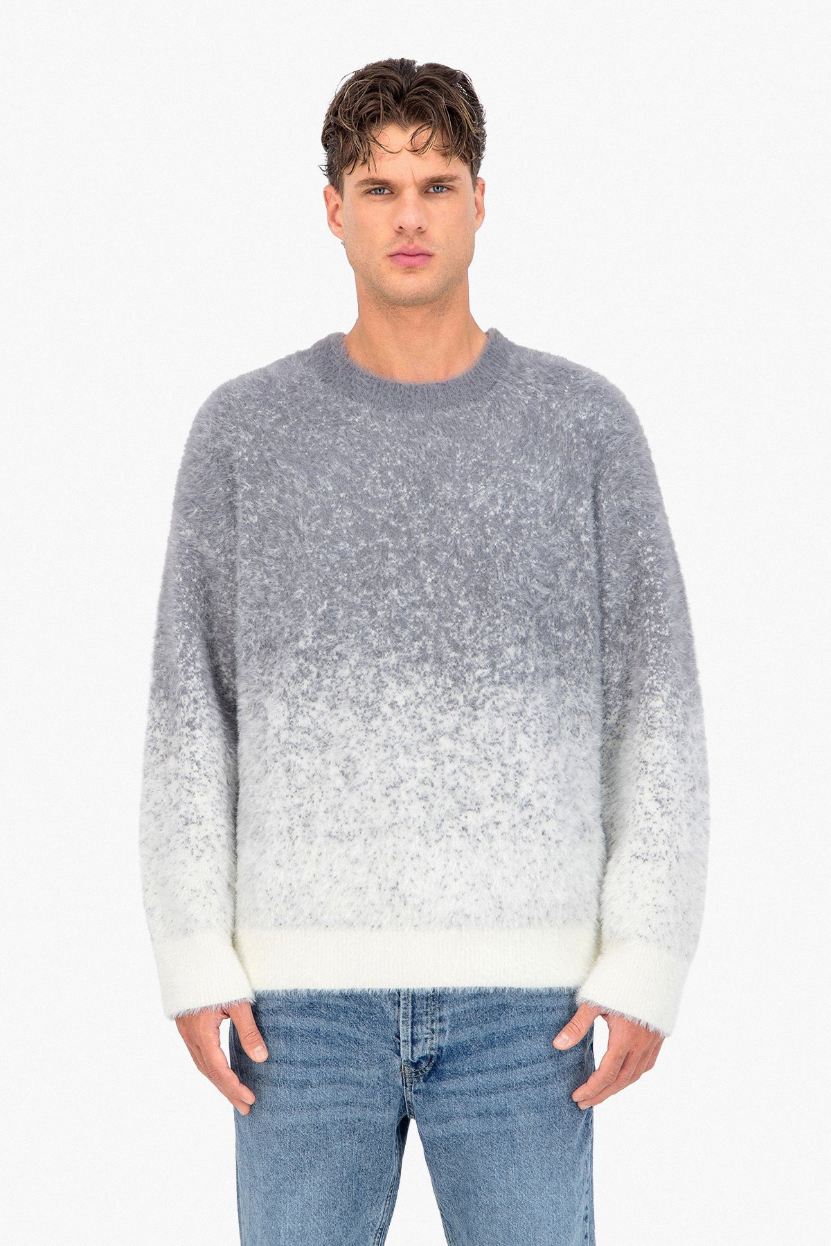 Fluffy Knit Pullover