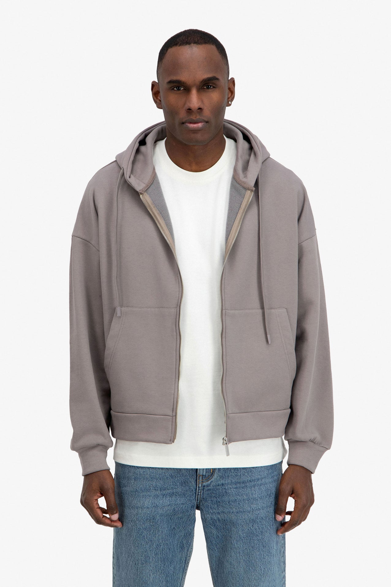 Oversize Premium Kit  Zipper Hoodie
