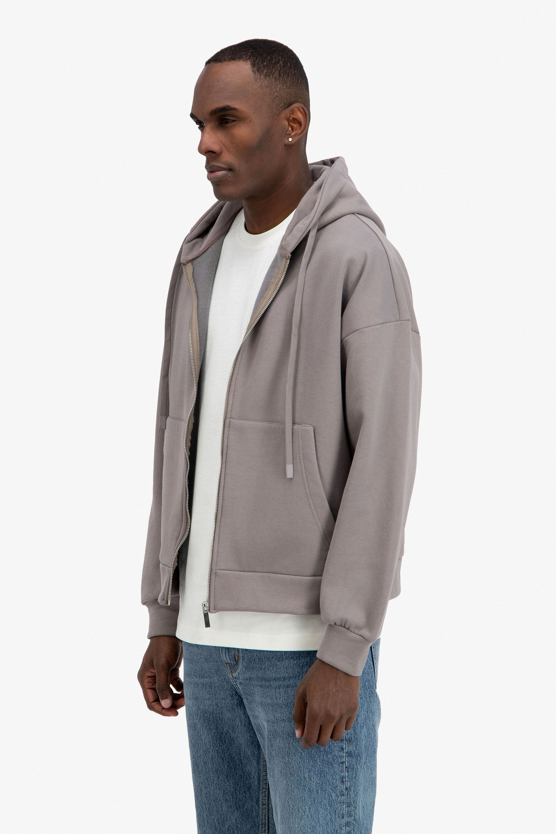 Oversize Premium Kit  Zipper Hoodie