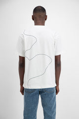 HORIZONTAL PRINT T-SHIRT