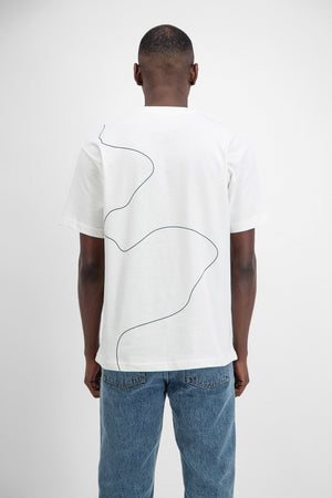 HORIZONTAL PRINT T-SHIRT