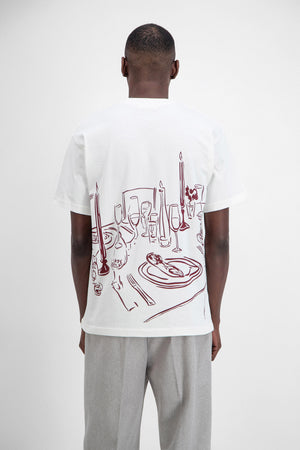 BREAKFAST PRINT T-SHIRT