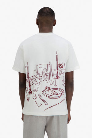 BREAKFAST PRINT T-SHIRT