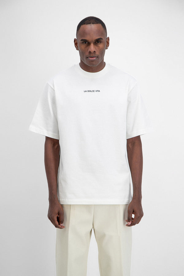 LA DOLCE VITA PRINT T-SHIRT