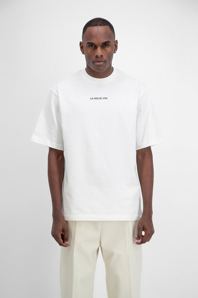 LA DOLCE VITA PRINT T-SHIRT