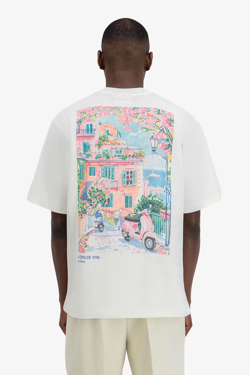 LA DOLCE VITA PRINT T-SHIRT