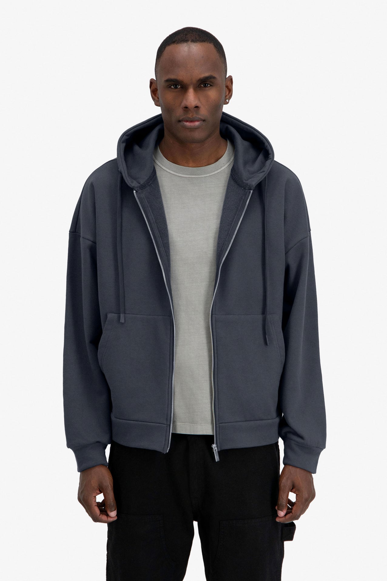 Oversize Premium Kit  Zipper Hoodie