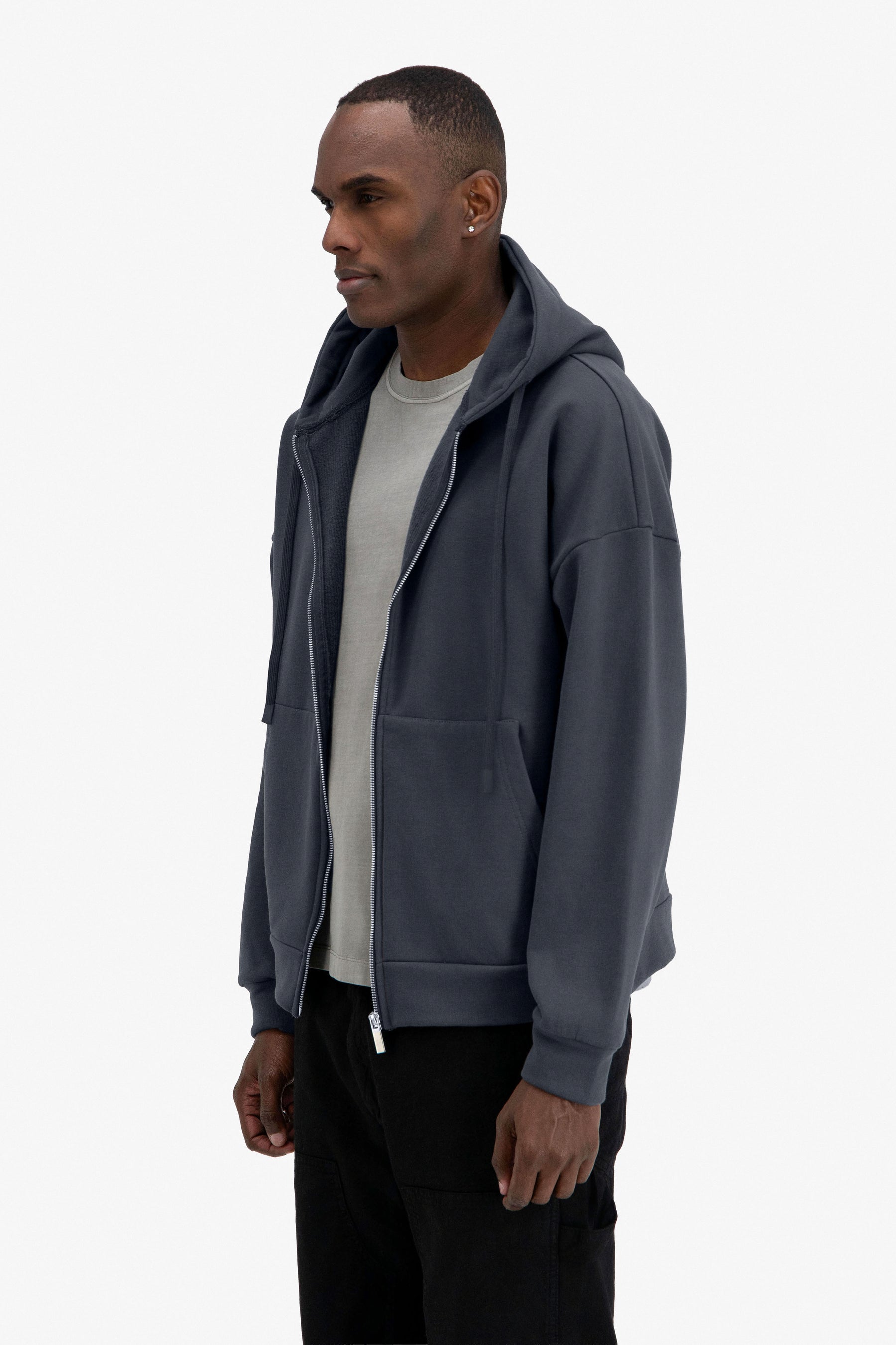 Oversize Premium Kit  Zipper Hoodie