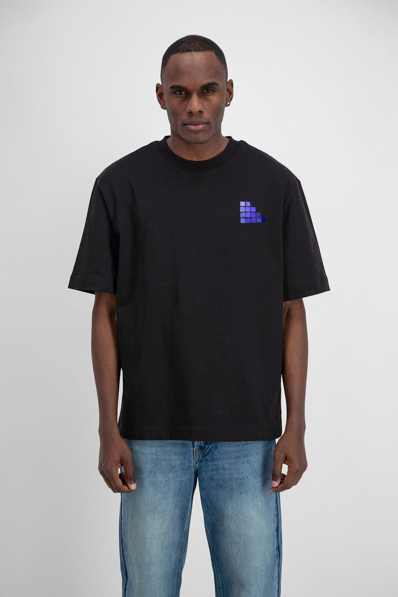 SQUARE PUFF PRINT T-SHIRT