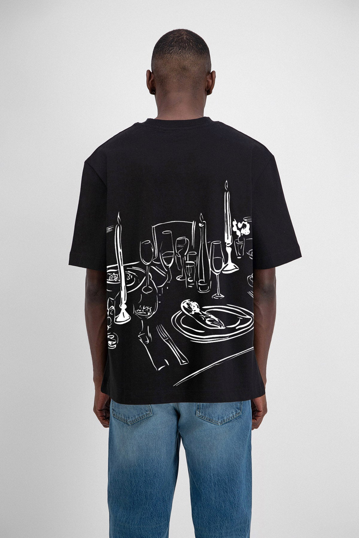 BREAKFAST PRINT T-SHIRT