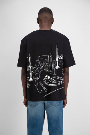 BREAKFAST PRINT T-SHIRT