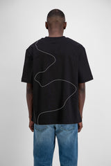 HORIZONTAL PRINT T-SHIRT