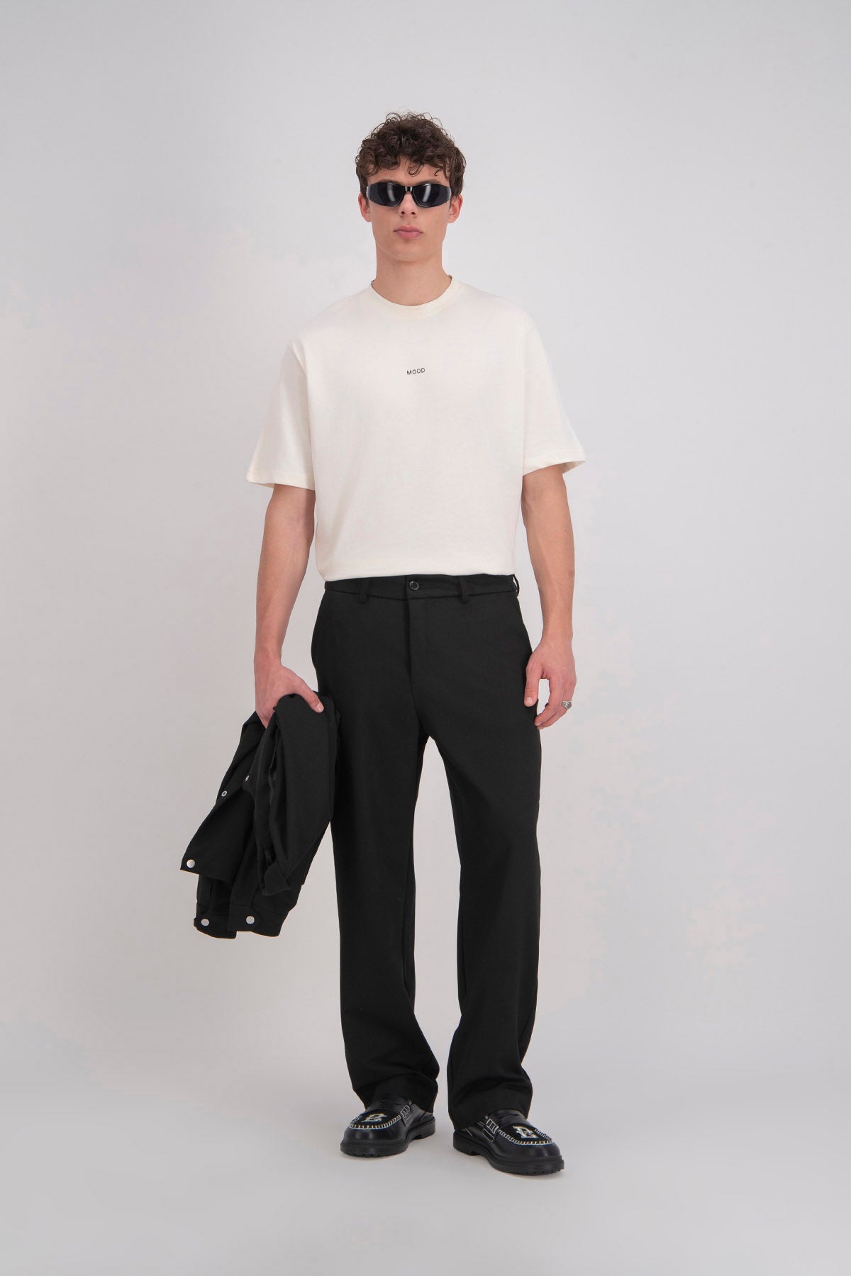 ELASTIC HEM SUIT PANT