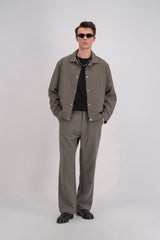 ELASTIC HEM SUIT JACKET