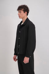 ELASTIC HEM SUIT JACKET
