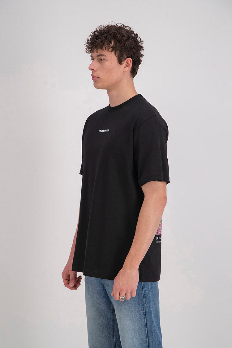 LA DOLCE VITA PRINT T-SHIRT