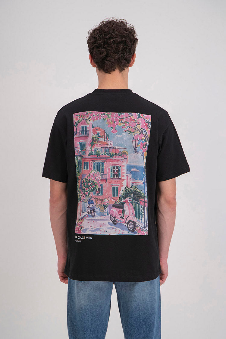 LA DOLCE VITA PRINT T-SHIRT