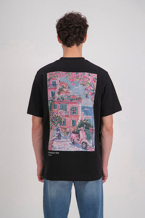 LA DOLCE VITA PRINT T-SHIRT