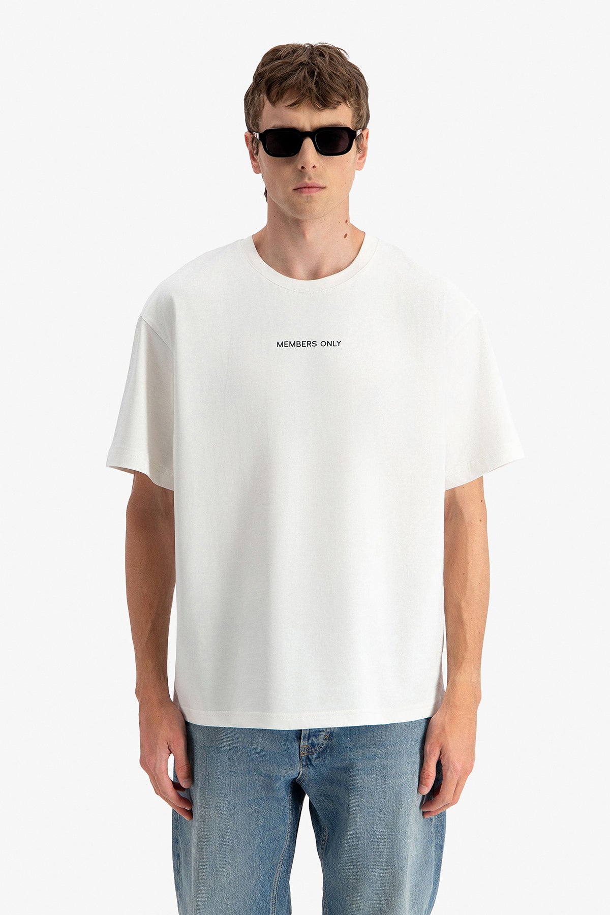 Members Only Print T-Shirt