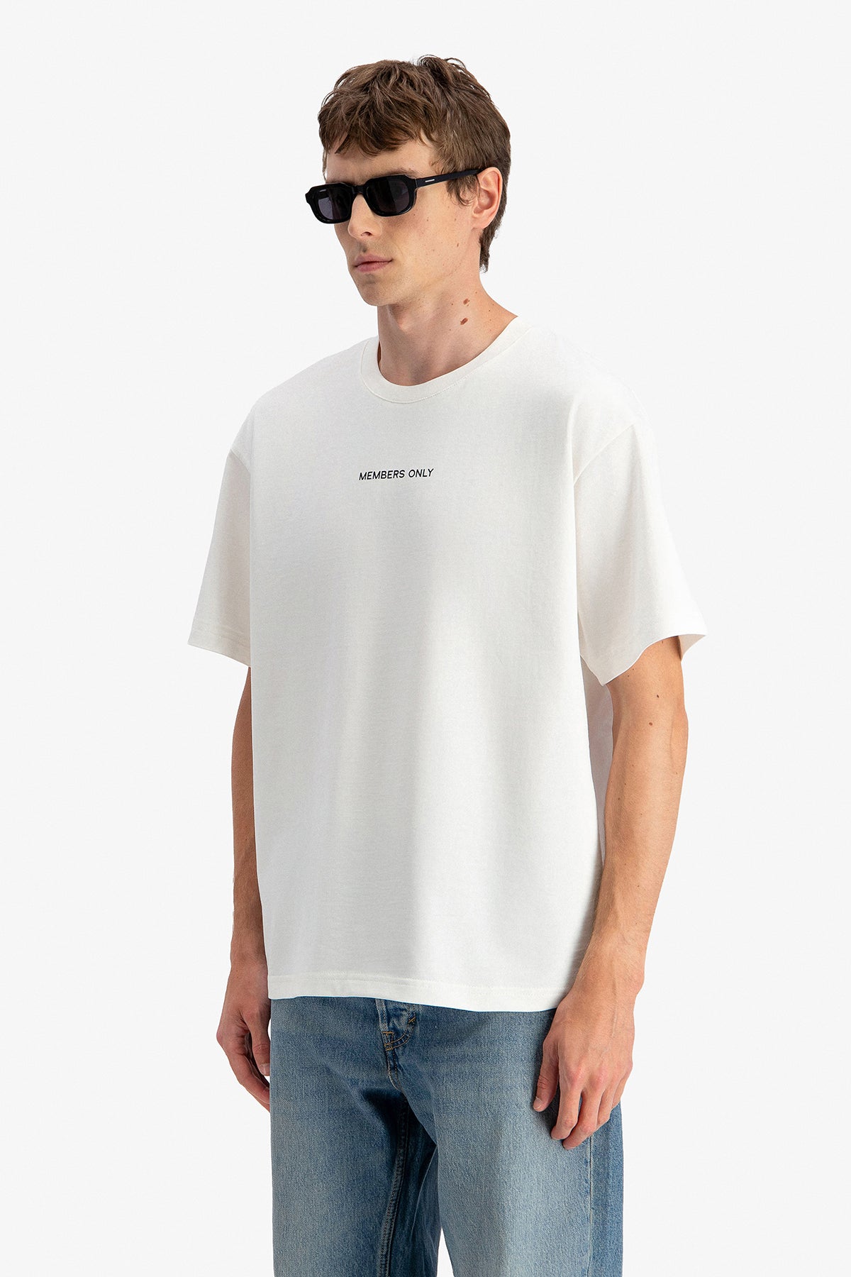 Members Only Print T-Shirt