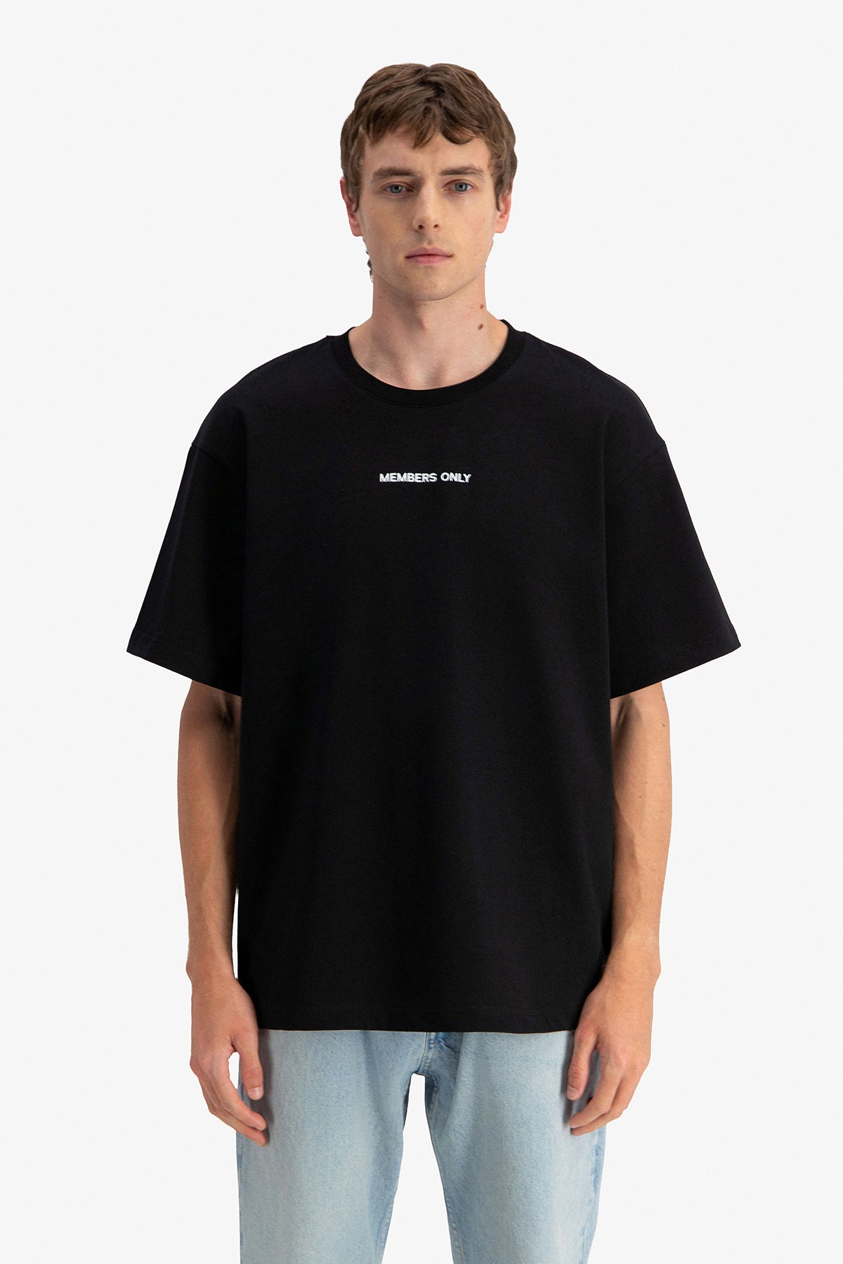 Members Only Print T-Shirt
