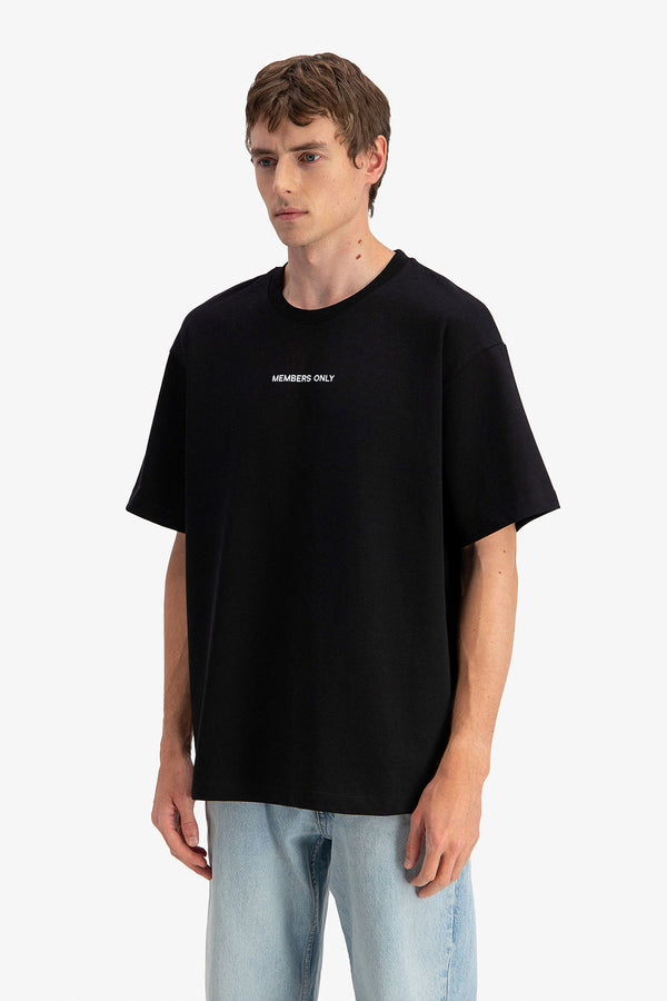 Members Only Print T-Shirt
