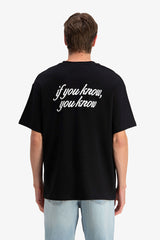 Members Only Print T-Shirt