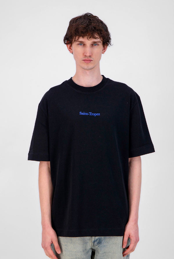 Saint Tropez Beach Club Print Tshirt