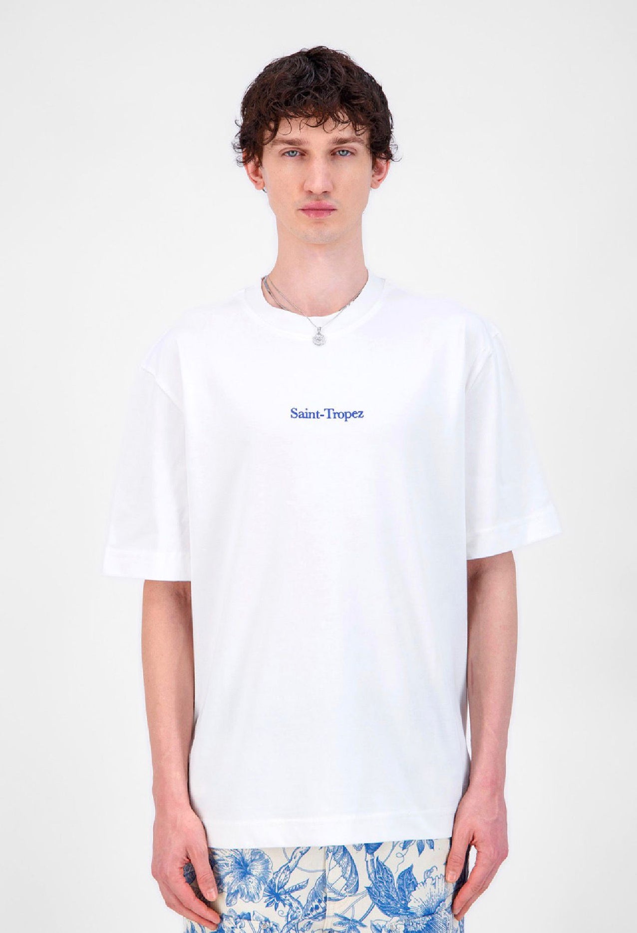 Saint Tropez Beach Club Print Tshirt