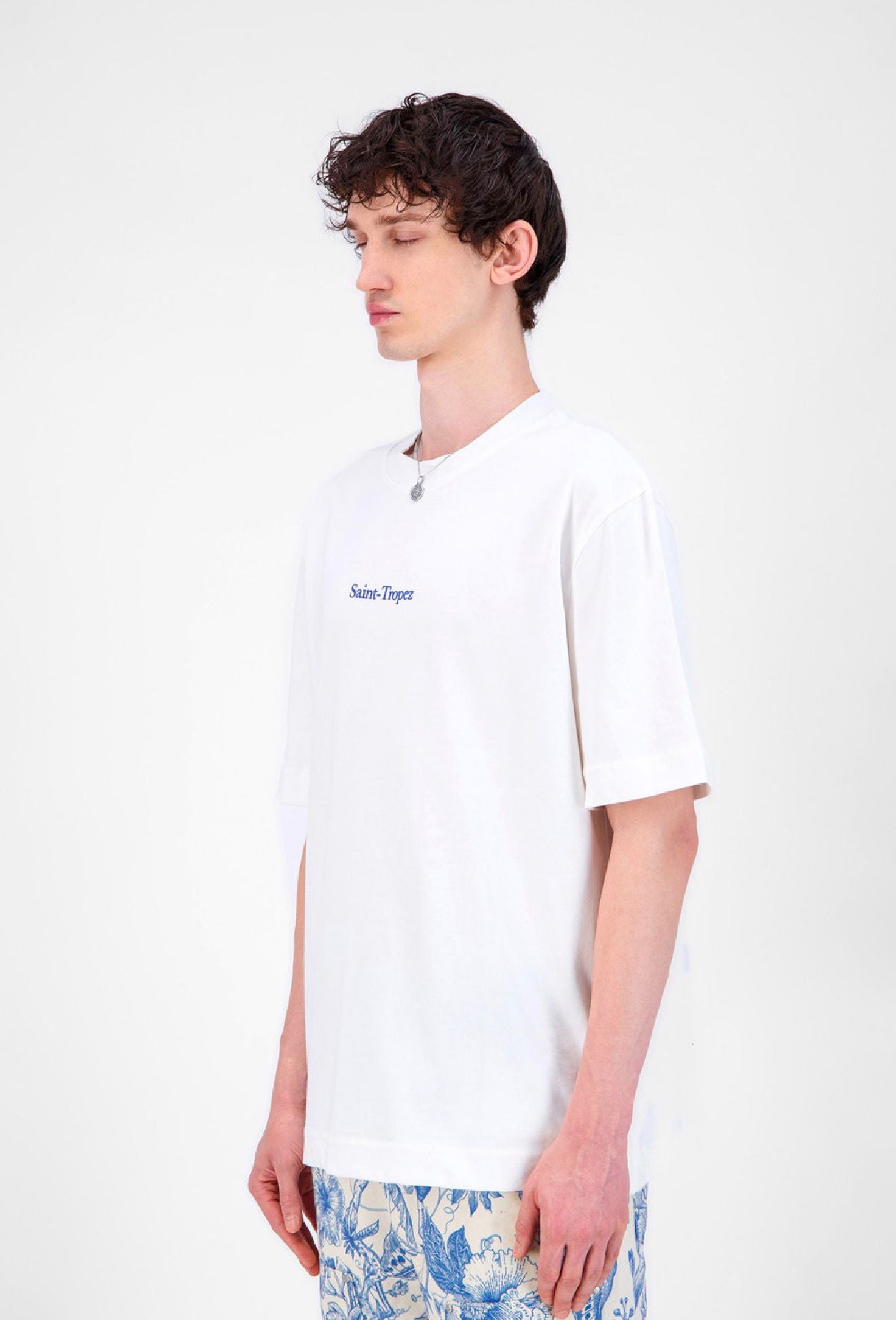 Saint Tropez Beach Club Print Tshirt