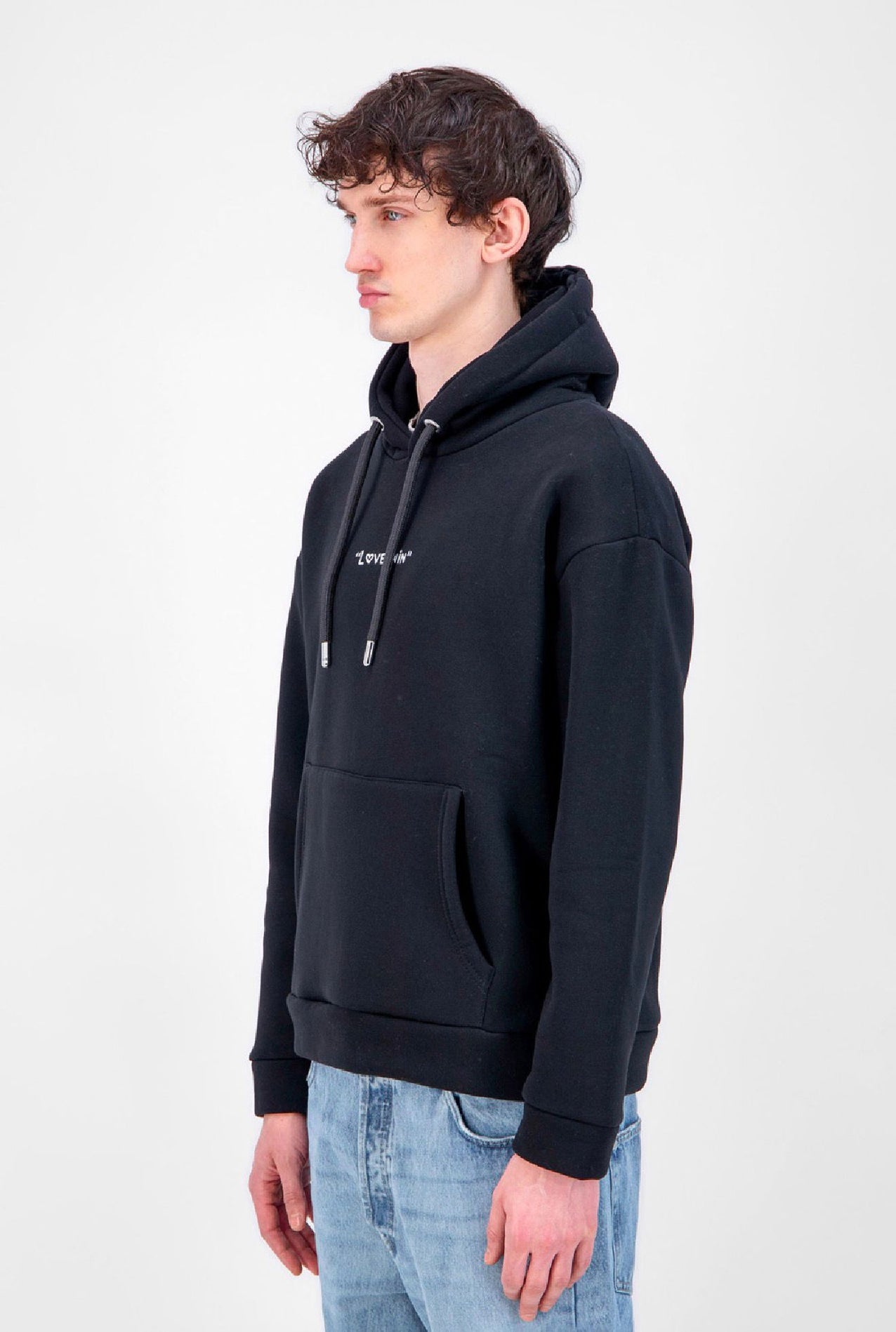 LOVE WIN PRINT HOODIE